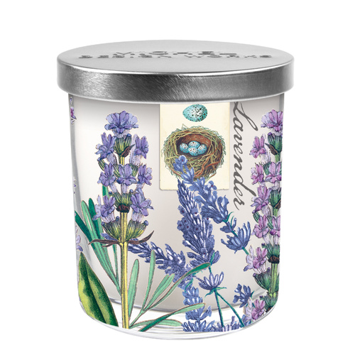 *Scented Jar Candles Lavender Rosemary Michel Design Works