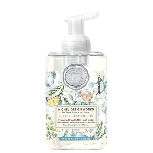 *Foaming Hand Soap Butterfly Fields Michel Design Works