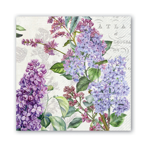 *Luncheon Napkins French Lilacs Michel Design Works