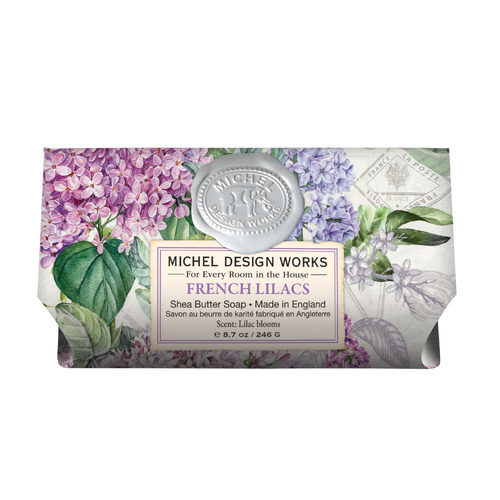 *Large Soap Bar French Lilacs Michel Design Works